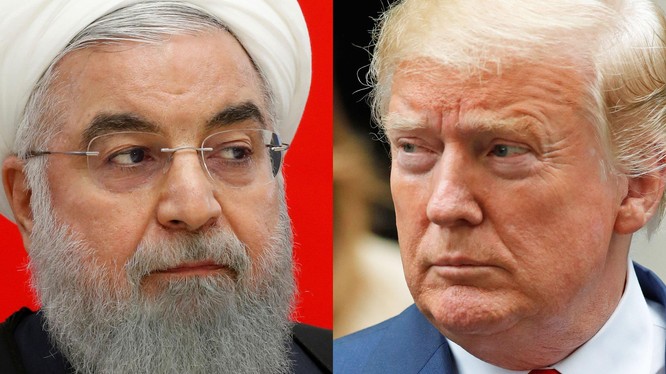 Lãnh đạo Mỹ, Iran có màn đấu khẩu căng thẳng (ảnh: Business Insider)