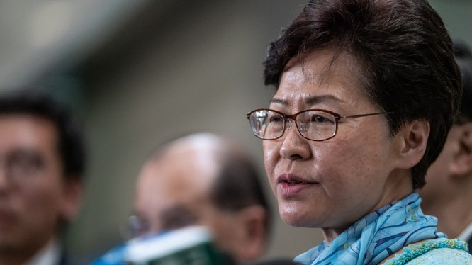 Trưởng đặc khu Hong Kong Carrie Lam (Ảnh: Foreign Policy)