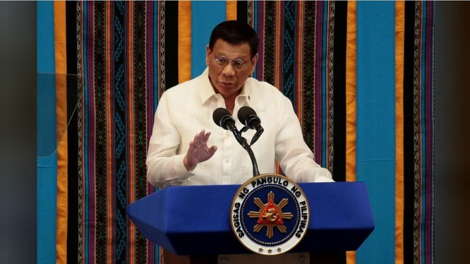 Tổng thống Philippines Rodrigo Duterte (Ảnh: Reuters)