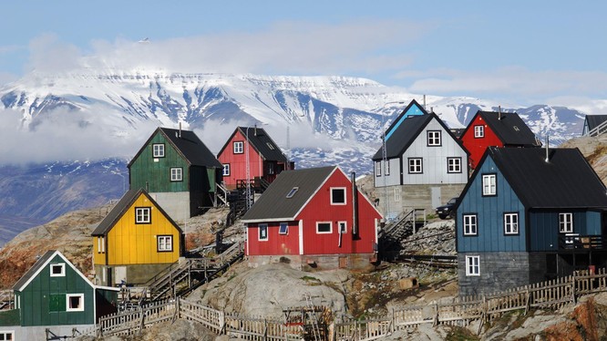 Greenland đã và đang bị nhiều quốc gia trên thế giới nhòm ngó do các lợi ích kinh tế và chiến lược (Ảnh: CNBC)