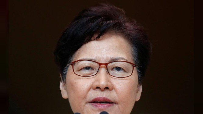 Đặc khu trưởng Hong Kong Carrie Lam (Ảnh: Reuters)