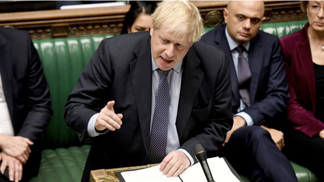 Thủ tướng Anh Boris Johnson thất bại trong việc thúc đẩy thỏa thuận Brexit tại Quốc hội (Ảnh: Reuters)