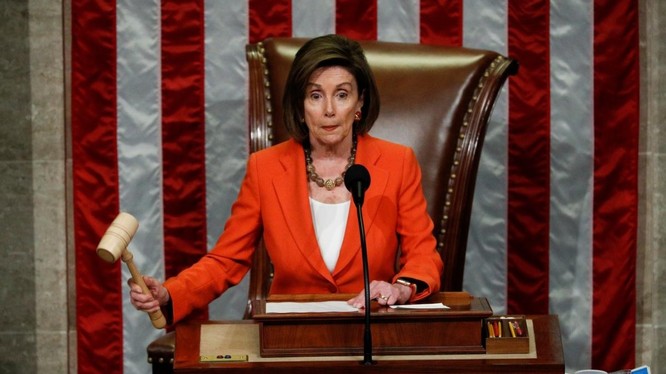 Chủ tịch Hạ viện Mỹ Nancy Pelosi (Ảnh: Reuters)
