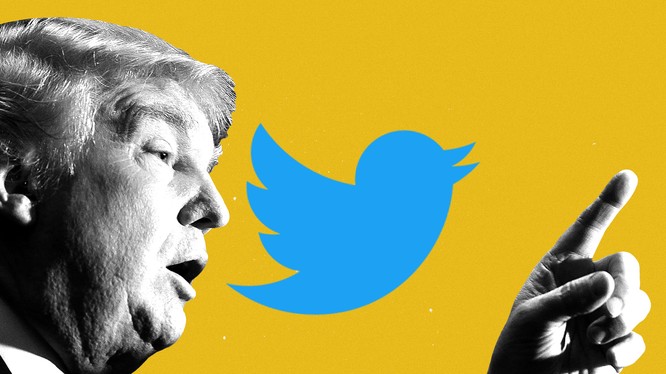 Tổng thống Trump có 89 triệu người theo dõi trên Twitter (Ảnh: The Atlantic)