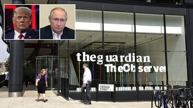 The Guardian của Anh đưa ra cáo buộc vô căn cứ về ông Putin, khiến Điện Kremlin phản ứng phẫn nộ (Ảnh: Sputnik)