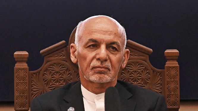 Tổng thống Afghanistan bị lật đổ, Ashraf Ghani (Ảnh: NBC News)