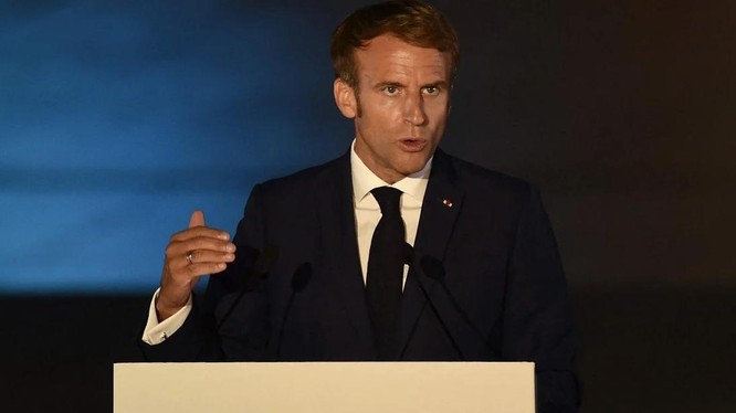 Tổng thống Pháp Emmanuel Macron (Ảnh: AFP)