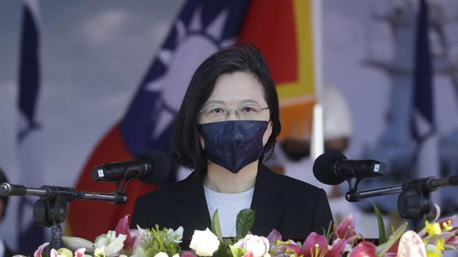 Nhà lãnh đạo Đài Loan Thái Anh Văn (Ảnh: AP)