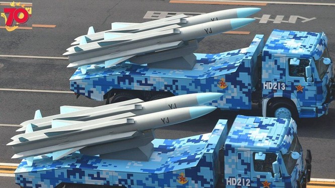 YJ-12 được đánh giá là tên lửa chống hạm nguy hiểm nhất của quân đội Trung Quốc (Ảnh: Handout)