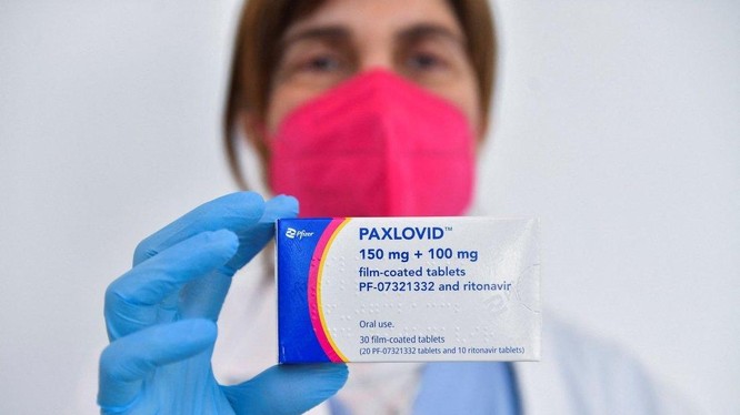 Thuốc điều trị COVID-19 Paxlovid của Pfizer được Trung Quốc phê duyệt sử dụng trong trường hợp khẩn cấp (Ảnh: Reuters)