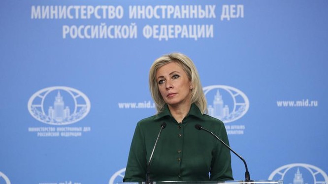 Phát ngôn viên Bộ Ngoại giao Nga Maria Zakharova (Ảnh: AP)