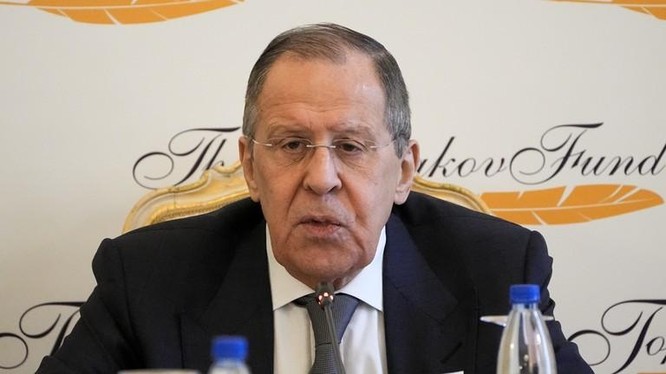 Ngoại trưởng Nga Sergei Lavrov (Ảnh: AP)