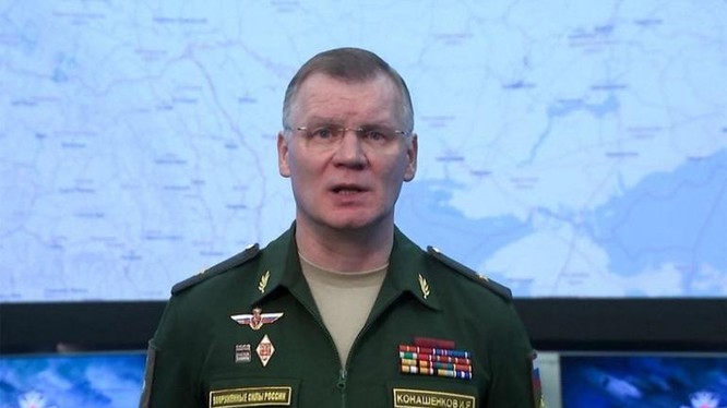 Người phát ngôn Bộ Quốc phòng Nga Igor Konashenkov (Ảnh: TASS).