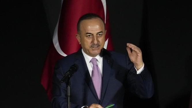 Ngoại trưởng Thổ Nhĩ Kỳ Mevlut Cavusoglu (Ảnh: AP)