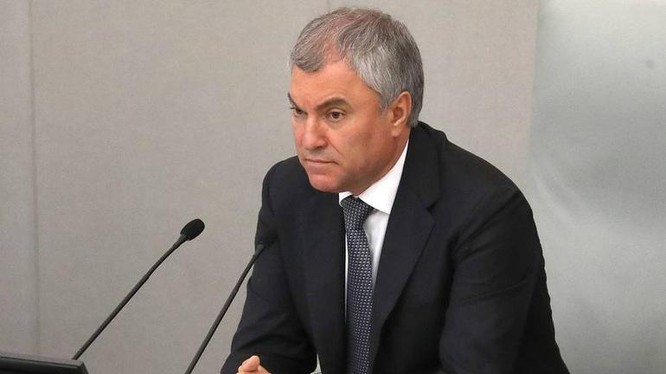 Chủ tịch Duma Quốc gia (Hạ viện) Nga Vyacheslav Volodin (Ảnh: Tass).