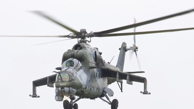 Trực thăng tấn công Mi-24 (Ảnh: Defense Express).