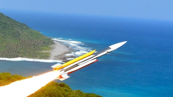 Tên lửa Yun Feng do Đài Loan tự phát triển (Ảnh: The Drive)