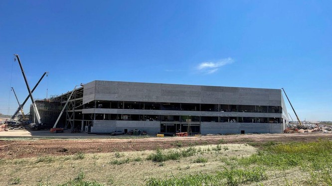 Nhà máy mới của Tesla ở Austin, Texas, Mỹ (Ảnh: Reuters)
