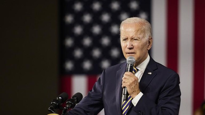 Tổng thống Mỹ Joe Biden, hiện đang ở tuổi 79 (Ảnh: Getty)