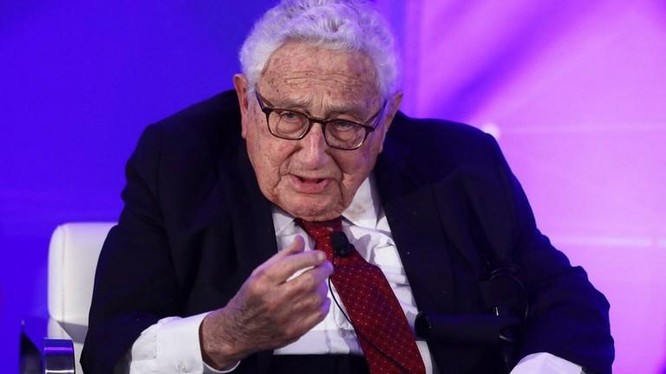 Cựu Ngoại trưởng Mỹ Henry Kissinger (Ảnh: AFP)