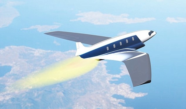 Máy bay Antipode có thể đạt tốc độ Mach 24, gấp 12 lần tốc độ của Concorde (Ảnh: Daily Mail)