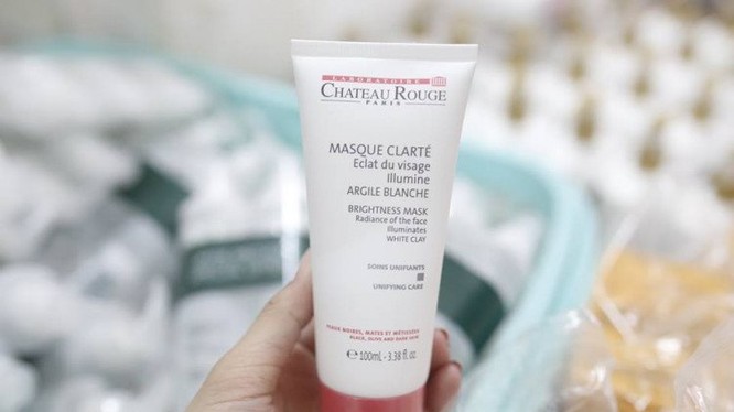 Mặt nạ trắng da Laboratoire Chateau Rouge Masque Clarte' Argile Blanche Soin Unifiant 