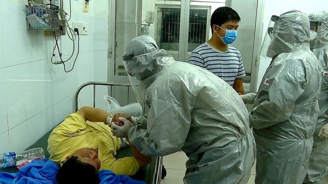 Bệnh nhân nghi nhiễm nCoV được theo dõi tại Bệnh viện Chợ Rẫy, TP. Hồ Chí Minh. Ảnh: Bệnh viện Chợ Rẫy