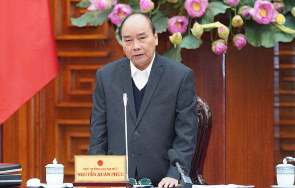 Thủ tướng Nguyễn Xuân Phúc. Ảnh: VGP/Quang Hiếu 