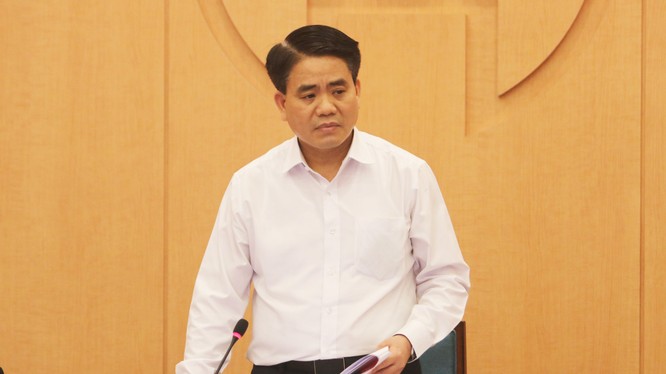 ông Nguyễn Đức Chung – Chủ tịch UBND TP. Hà Nội. Ảnh: UBND TP. Hà Nội