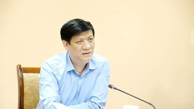 Quyền Bộ trưởng Bộ Y tế Nguyễn Thanh Long (Ảnh: Trần Minh) 
