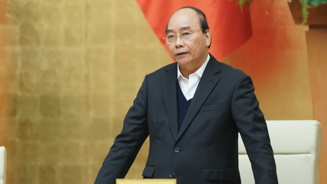 Thủ tướng Chính phủ Nguyễn Xuân Phúc (Ảnh: Quang Hiếu/VGP) 