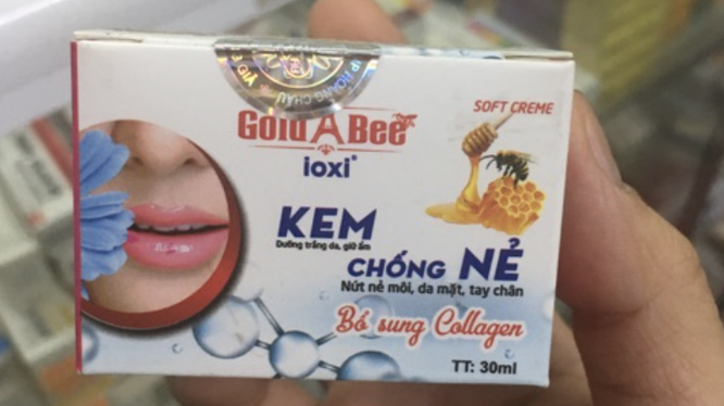 Kem chống nẻ Gold Bee (Ảnh quảng cáo sản phẩm trên shopee)