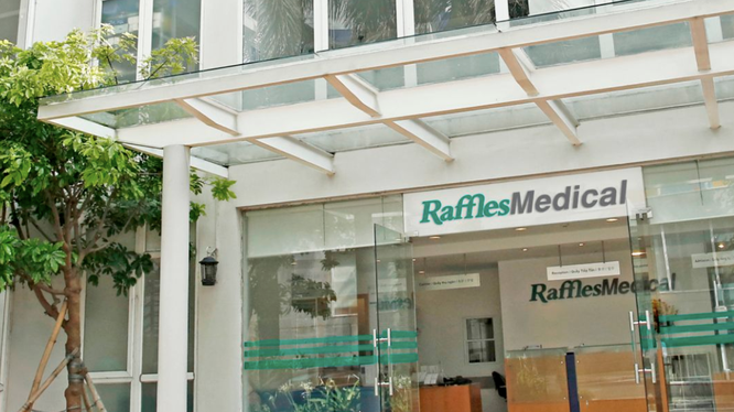 Phòng khám Raffles Medical (Ảnh - rafflesmedical HN) 