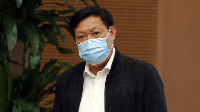 Thứ trưởng Bộ Y tế Đỗ Xuân Tuyên (Ảnh - Đình Nam/VGP) 
