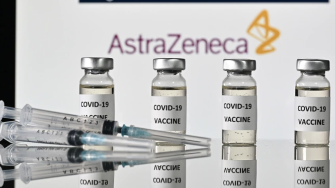 Vaccine phòng COVID-19 của AstraZeneca (Ảnh - AFP)
