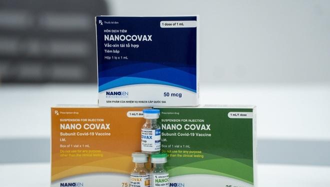 Vaccine phòng COVID-19 Nanocovax (Ảnh - NG) 