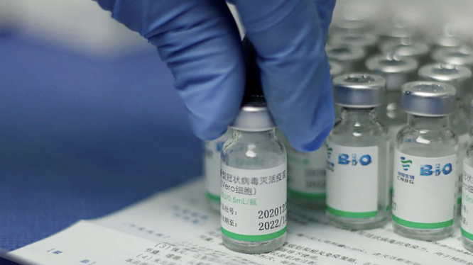 Vaccine phòng COVID-19 Vero Cell của Sinopharm (Ảnh - Reuters)