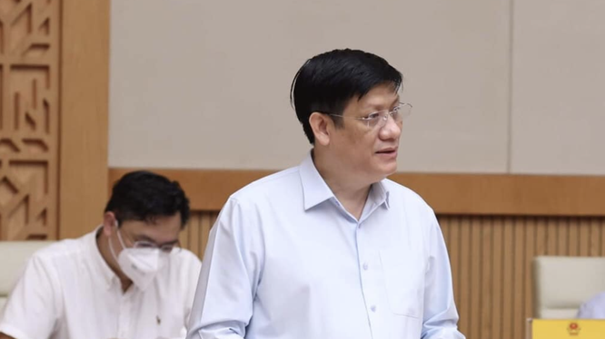Bộ trưởng Bộ Y tế Nguyễn Thanh Long (Ảnh - Dương Giang)