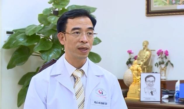 Ông Nguyễn Quang Tuấn thời còn là Giám đốc Bệnh viện Tim Hà Nội (Ảnh - TH)