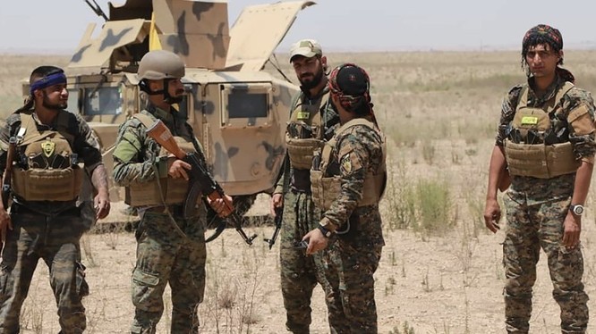 Lực lượng SDF tại Hajin.