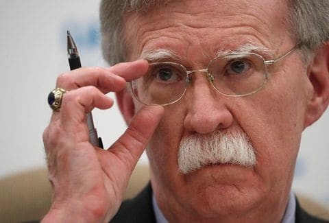Cố vấn An ninh Quốc gia Hoa Kỳ John Bolton là người ủng hộ cho chính sách rút khỏi Hiệp ước INF.