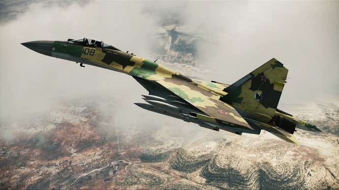 Máy bay tiêm kích thế hệ 4++ Su-35 của Không quân Nga