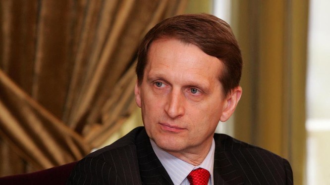 Chủ tịch Duma Nga Sergei Naryshkin