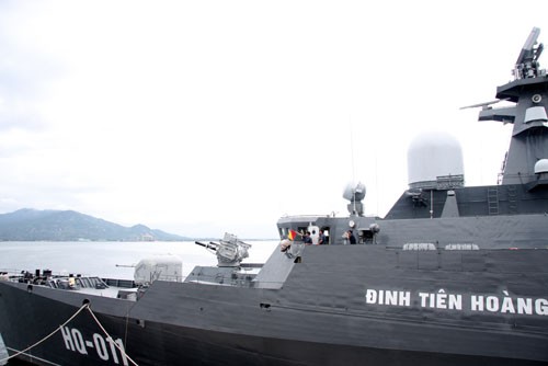 Chiến hạm Đinh Tiên Hoàng lớp Gepard-3.9 của Hải quân Việt Nam (ảnh minh họa)