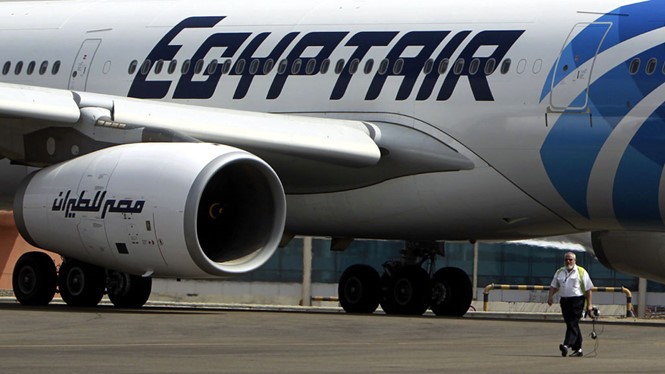 Máy bay Ai Cập chở gần 70 người mất tích trên Địa Trung Hải