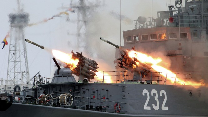 Tàu chiến của Hải quân Nga (ảnh minh họa)