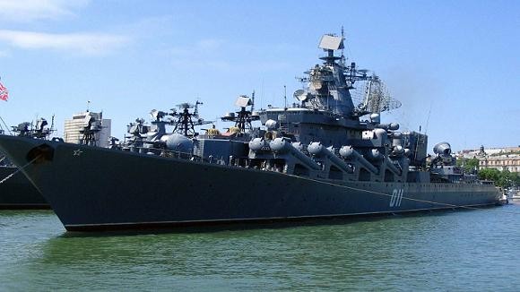 Tàu chiến của Hạm đội Thái Bình Dương Nga (ảnh minh họa).