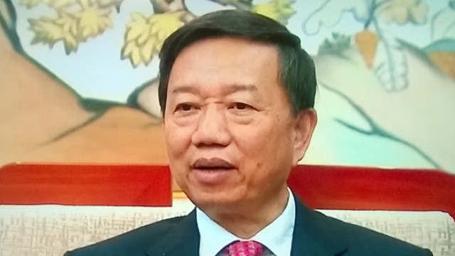 Thượng tướng Tô Lâm, Ủy viên Bộ Chính trị, Bộ trưởng Bộ Công an.