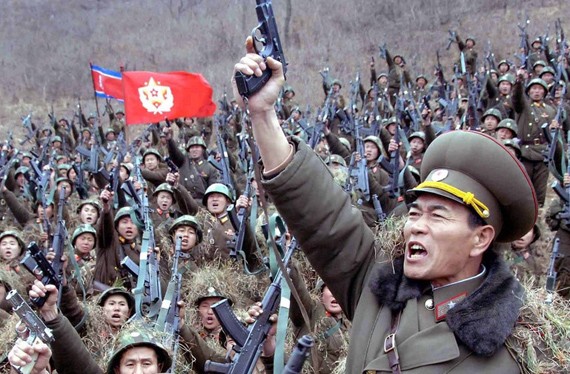 Quân đội Bắc Triều Tiên.
