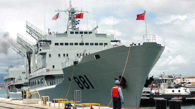 Tàu của Hải quân Trung Quốc (ảnh minh họa)